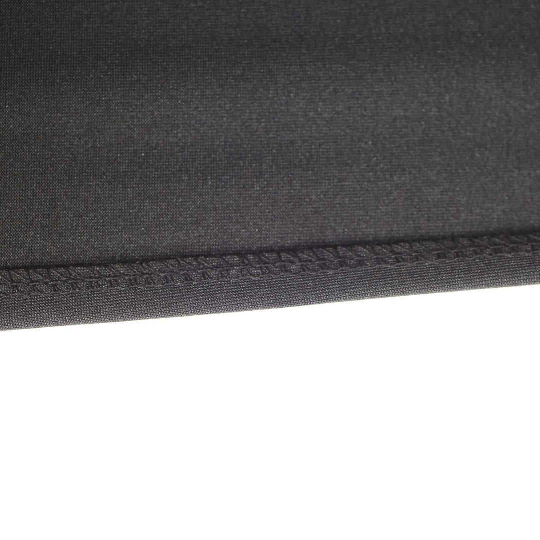 Black Lycra Fitted Tablecloth (6ft) Strong Overlocked Edging