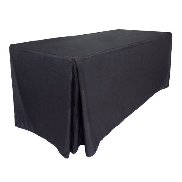 Black Fitted Tablecloth (6ft)