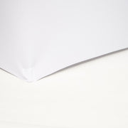White Lycra Fitted Tablecloth (6ft) Edging