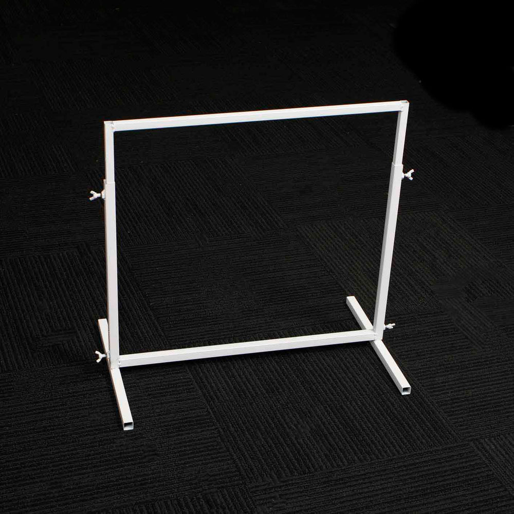 Height Adjustable Freestanding Frame - White (65wx90h) Small