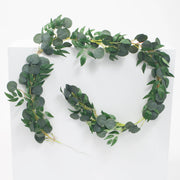 Artificial Willow and Eucalyptus Leaf Garland