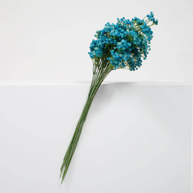 Baby Breath Bouquet Premium - Light Blue (60cm)