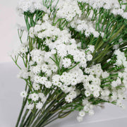 Baby Breath Bouquet Premium - White (60cm) Close B