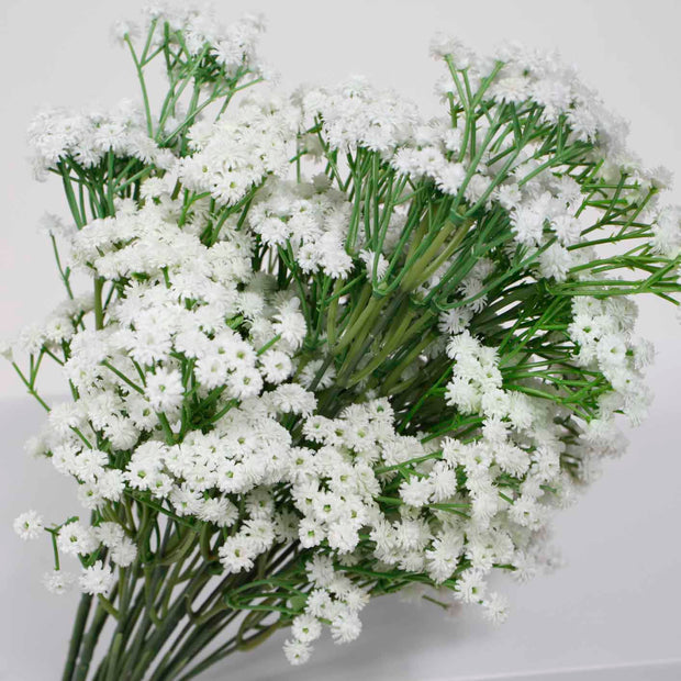 Baby Breath Bouquet Premium - White (60cm) Close C