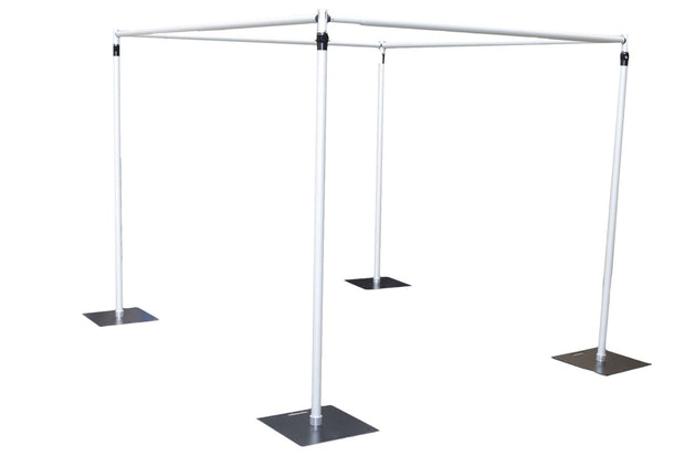 Stand Set for 3x3m Backdrop Versatile, Can Make Larger Shapes
