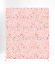 Blush Hydrangea Flower Wall + White Mesh Frame Freestanding COMBO - (2m x 1.5m) *BEST VALUE*
