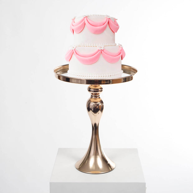 8" tall Metal Cake Stand with Crystal Pendants Wedding Birthday  WHOLESALE | eBay