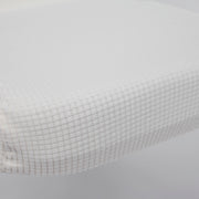 Lycra Chair Covers (Toppers) - Jacquard White Seat