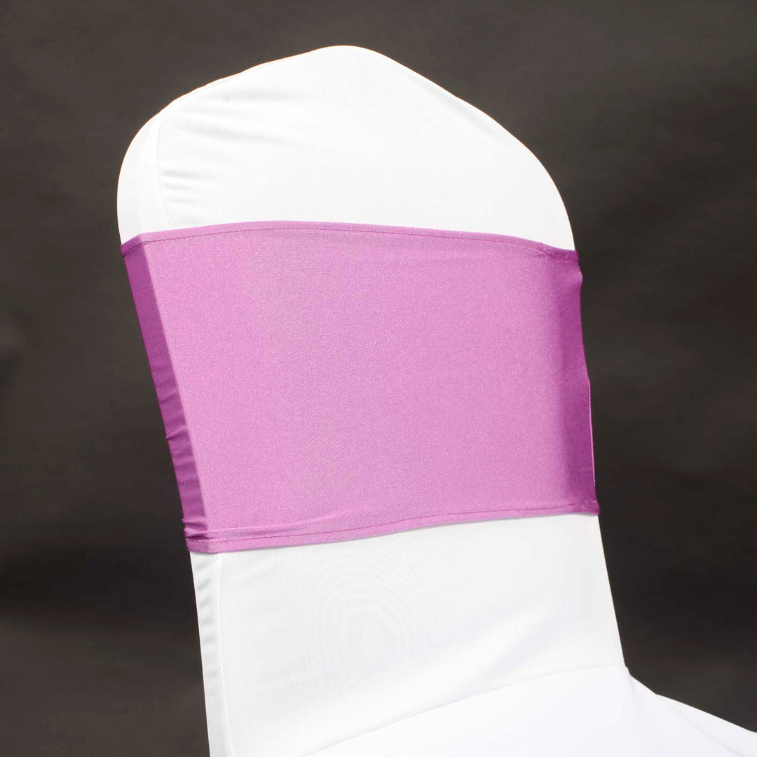 CLEARANCE Limited Edition Lycra Chair Bands Shimmer - Lilac