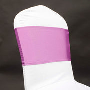 CLEARANCE Limited Edition Lycra Chair Bands Shimmer - Lilac