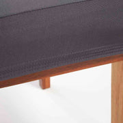 Lycra Dining Chair Covers (Toppers) - Dark Grey Side band