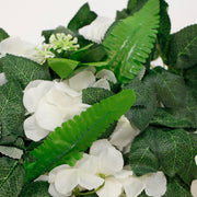 Floral Garland - close up fern leaf