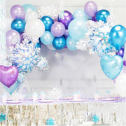 84pc Balloon Garland Kit - Frozen Winter Theme
