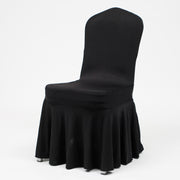 Princess Black Lycra Chair Covers (190gsm)