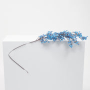 LARGE HANGING BLUE ARTIFICAL CHERRY BLOSSOM BRANCH