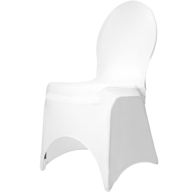 White Lycra Chair Covers (190gsm)