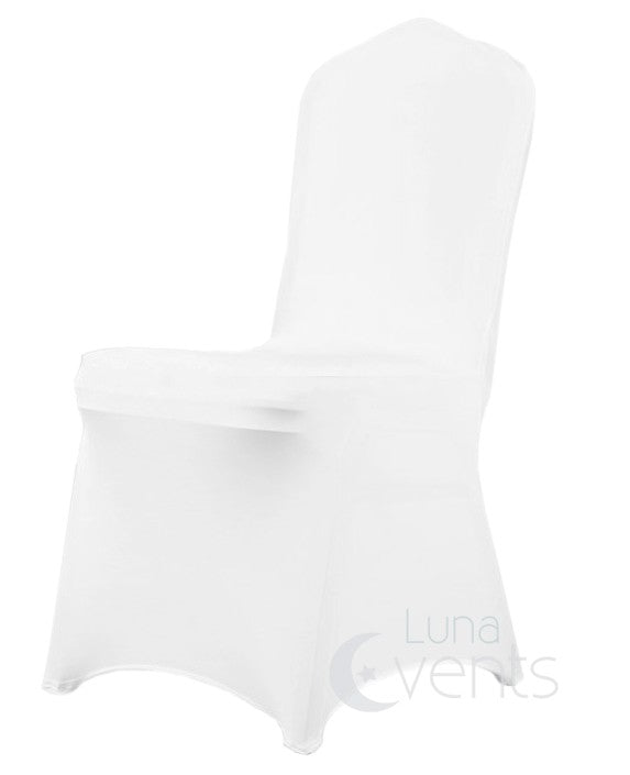White Lycra Chair Covers alternate chair (210gsm)