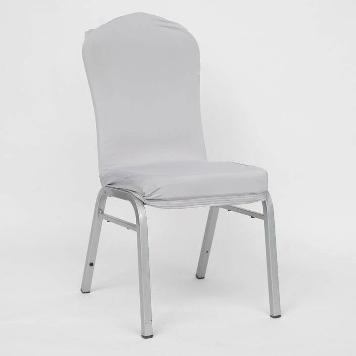 Lycra Chair Covers (Toppers) - Silver