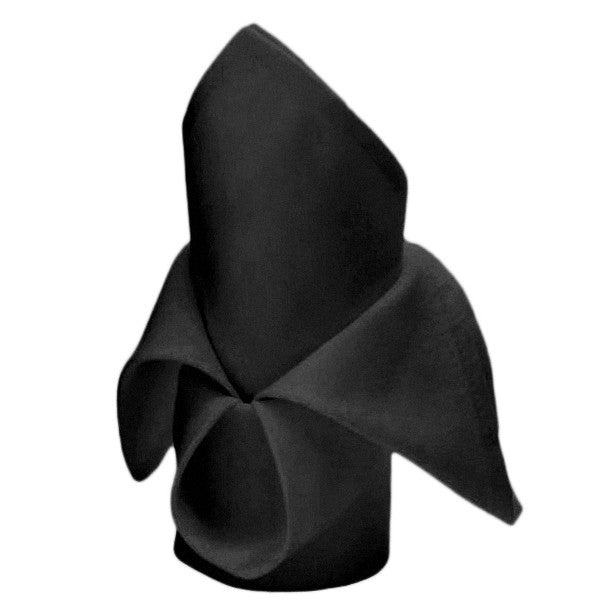 Cloth Napkins - Black (50x50cm)