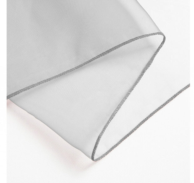 Organza Chair Sashes detail - Silver