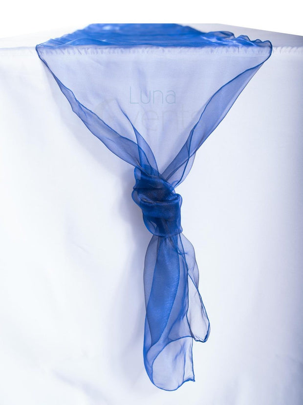 Organza Table Runners - Navy