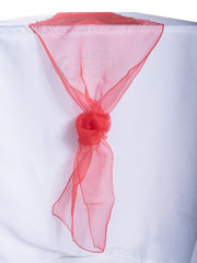 Organza Table Runners - Red