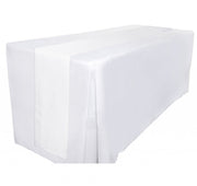 Organza Table Runners - White Table View