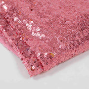 Light Pink Sequin Tablecloth 125x240cm Close