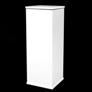 Premium White Plinth Centrepiece 80cmx28cmx28cm