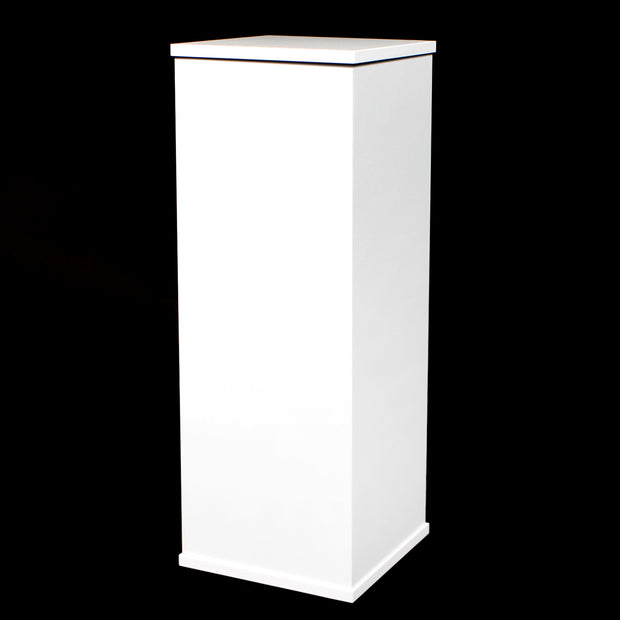 Premium White Plinth Centrepiece 80cmx28cmx28cm