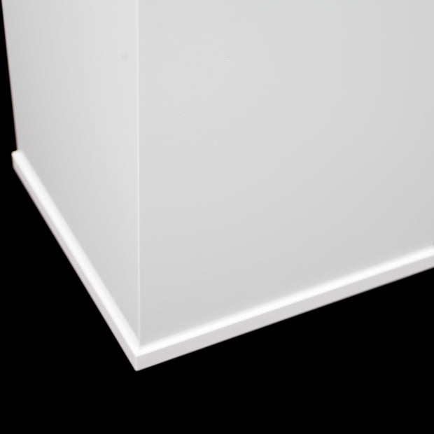 Premium White Plinth Centrepiece 80cmx28cmx28cm Base