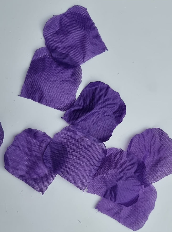 Rose Petals - Purple 100 pc