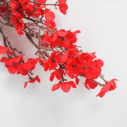 silk cherry blossoms for weddings in red