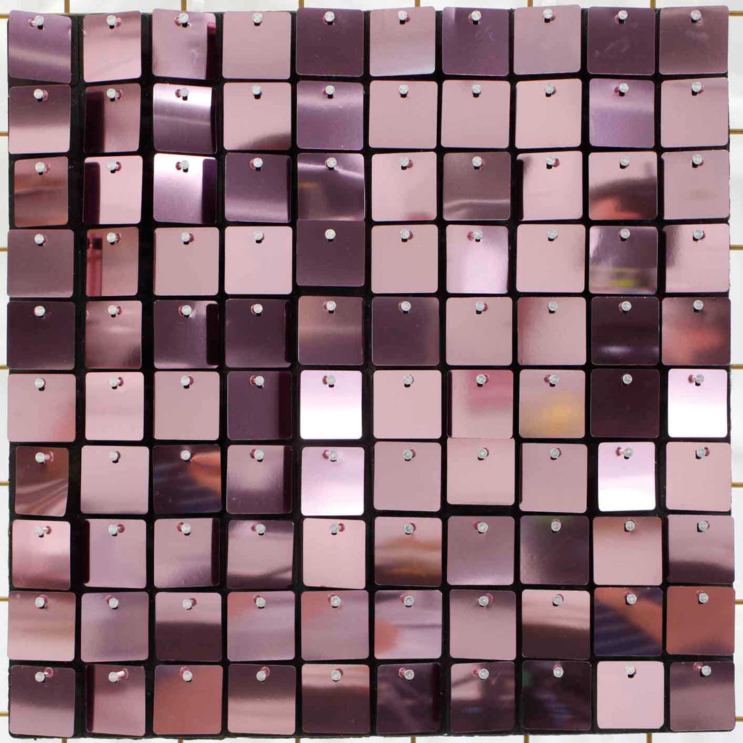 Sequin Shimmer Wall Backdrop Panels - Rose Gold