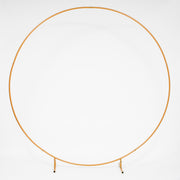 Round Wedding Arch / Flower Frame - Gold (2m)