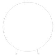 Round Wedding Arch / Flower Frame - White (1.5m)