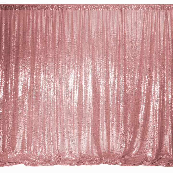 Rose Gold Sequin Backdrop Curtain 3m x 1.25m