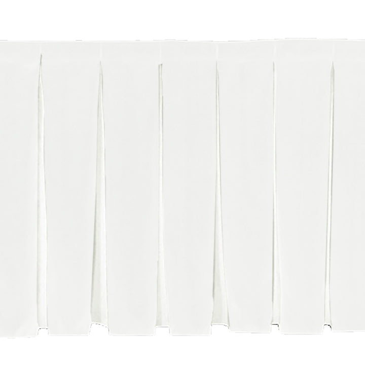 90cm High White Stage Skirting / Table Skirting (3m) Front