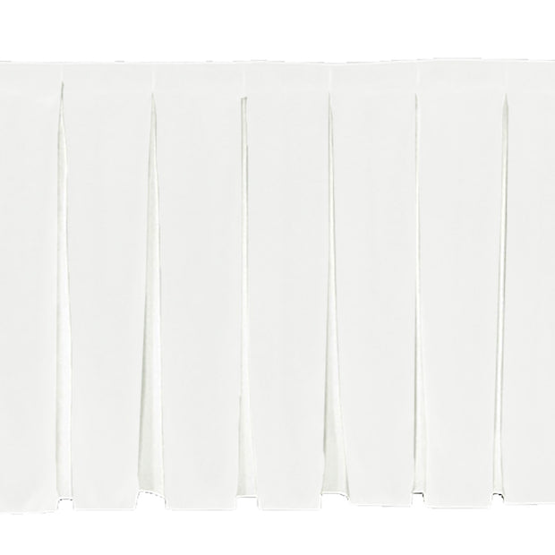 60cm High White Stage Skirting (3m) Front