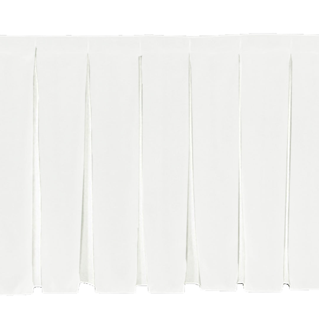 50cm High White Stage Skirting (3m) Front