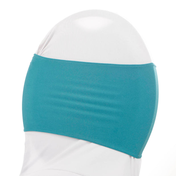 Teal Lycra Chair Band 
