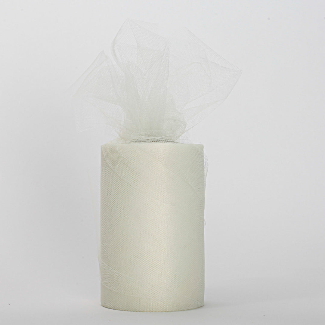 Ivory Medium Tulle Fabric Roll Wedding Party Material