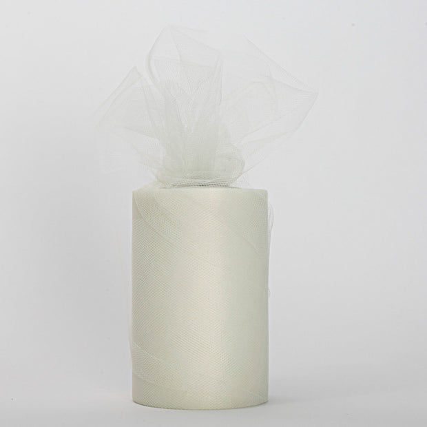 Ivory Medium Tulle Fabric Roll Wedding Party Material