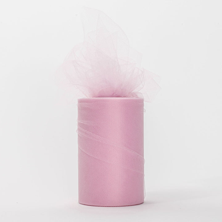 Light Pink Medium Tulle Fabric Roll Wedding Party Material