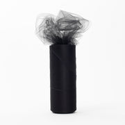 Black Tulle Fabric Roll Wedding Party Material