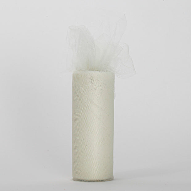 Ivory Tulle Fabric Bolt Roll Wedding Party Material