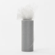 Silver Tulle Fabric Bolt Roll Wedding Party Material