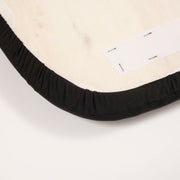 Black Black Cushion Cover for Tiffany Chair Cushion elastic