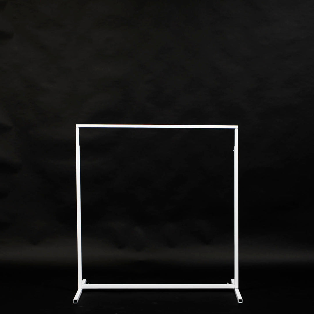 Height Adjustable Freestanding White Stand Frame for Flower Wedding ...