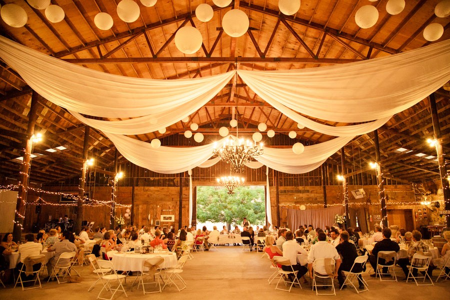 Paper Lantern - White In Setting 1